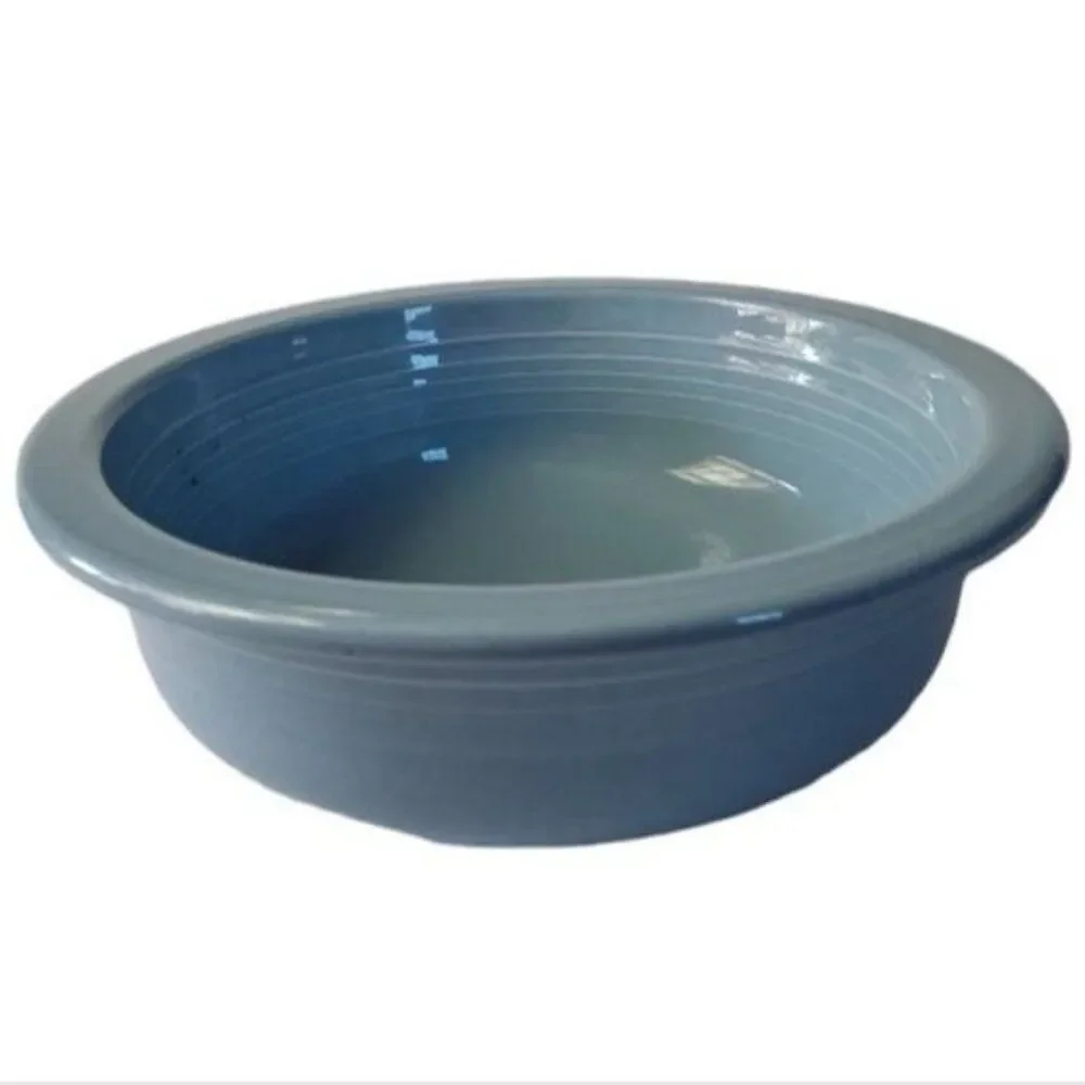 Fiestaware Fiesta Vintage Vegetable SERVING Bowl Dish Periwinkle Blue CERAMIC